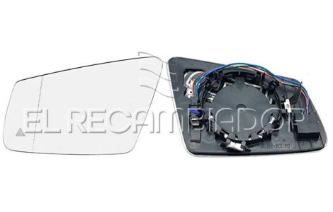 GLASS WITH SUPPORT Left side (driver) MERCEDES Clase GLK X204 (08-15) - 31222201