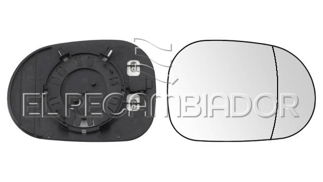 GLASS WITH SUPPORT Right side (passenger) MERCEDES Clase M W163 (98-01) - 31504042