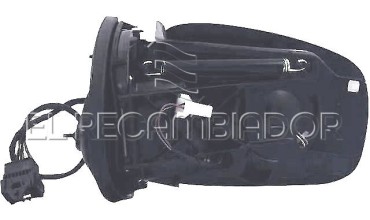 MIRROR MAIN BODY Left side (driver) MERCEDES Clase M W163 (01-05) - 28504047
