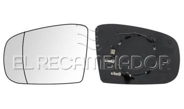 GLASS WITH SUPPORT Left side (driver) MERCEDES Clase M W163 (01-05) - 31504045