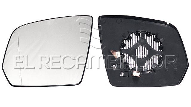GLASS WITH SUPPORT Left side (driver) MERCEDES Clase M W164 (08-11) - 31202631