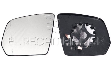 GLASS WITH SUPPORT Left side (driver) MERCEDES Clase M W164 (08-11) - 31202631