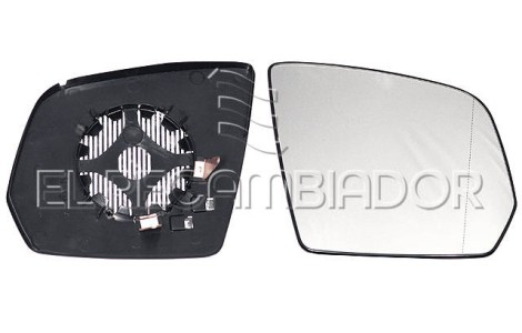 GLASS WITH SUPPORT Right side (passenger) MERCEDES Clase M W164 (08-11) - 31202632