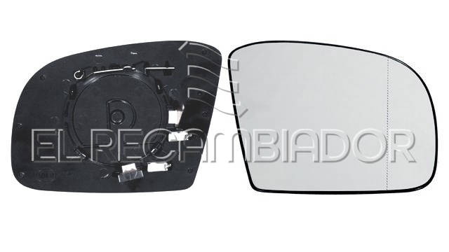GLASS WITH SUPPORT Right side (passenger) MERCEDES Clase R W251 (06-10) - 31202622