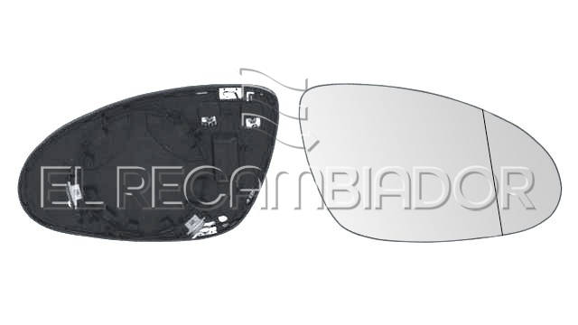 CRISTAL CON SOPORTE Lado derecho (acompañante) MERCEDES Clase S W221 (05-09) - 31202402