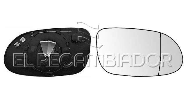 GLASS WITH SUPPORT Right side (passenger) MERCEDES Clase SLK R170 Roadster (96-04) - 31503042