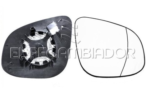 GLASS WITH SUPPORT Right side (passenger) MERCEDES CITAN W415 (12-21) - 31806812