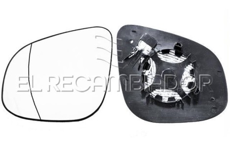 GLASS WITH SUPPORT Left side (driver) MERCEDES CITAN W415 (12-21) - 31806801