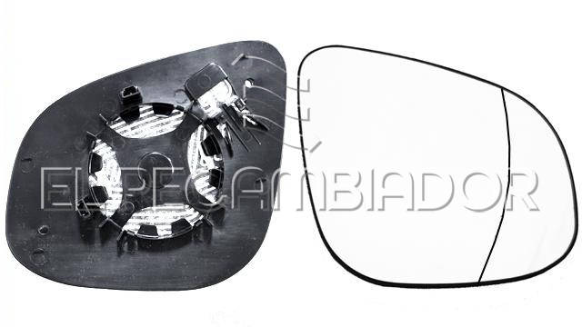 GLASS WITH SUPPORT Right side (passenger) MERCEDES CITAN W415 (12-21) - 31806802