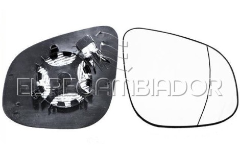 GLASS WITH SUPPORT Right side (passenger) MERCEDES CITAN W415 (12-21) - 31806802