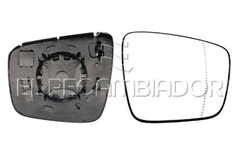 CRISTAL CON SOPORTE Lado derecho (acompañante) MERCEDES CITAN W420 (21-) - 31806822