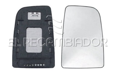 GLASS WITH SUPPORT Right side (passenger) MERCEDES SPRINTER (06-18) - 31202502