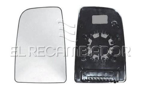GLASS WITH SUPPORT Left side (driver) MERCEDES SPRINTER (06-18) - 31209901