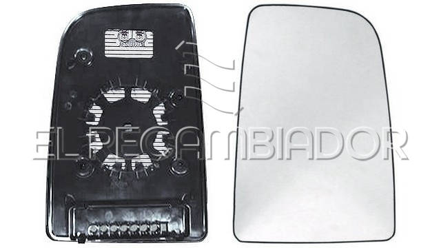 GLASS WITH SUPPORT Right side (passenger) MERCEDES SPRINTER (06-18) - 31203202
