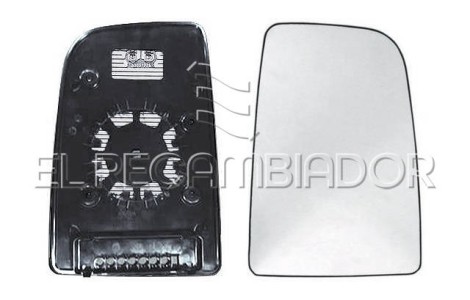 GLASS WITH SUPPORT Right side (passenger) MERCEDES SPRINTER (06-18) - 31203202