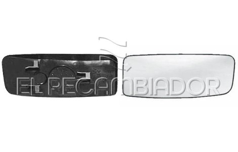 GLASS WITH SUPPORT Right side (passenger) MERCEDES SPRINTER (06-18) - 37509312