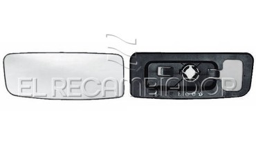 GLASS WITH SUPPORT Left side (driver) MERCEDES SPRINTER (06-18) - 31208801
