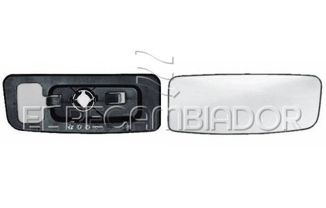 GLASS WITH SUPPORT Right side (passenger) MERCEDES SPRINTER (06-18) - 31208802