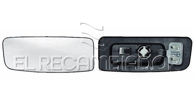 GLASS WITH SUPPORT Left side (driver) MERCEDES SPRINTER (06-18) - 31209001