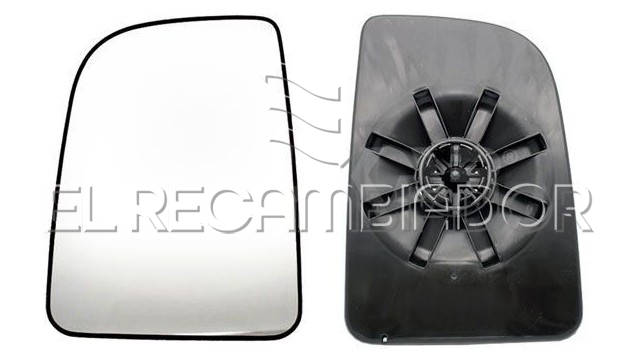 GLASS WITH SUPPORT Left side (driver) MERCEDES SPRINTER (18-) - 35509401