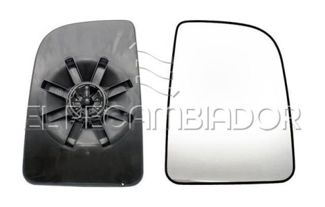 GLASS WITH SUPPORT Right side (passenger) MERCEDES SPRINTER (18-) - 35509402