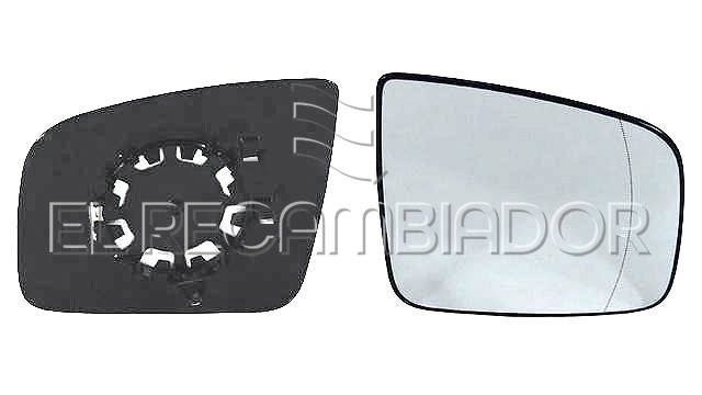 GLASS WITH SUPPORT Right side (passenger) MERCEDES VIANO (10-13) - 31204622