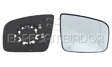 GLASS WITH SUPPORT Right side (passenger) MERCEDES VIANO (10-13) - 31202602