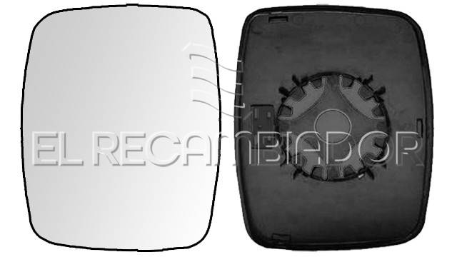 GLASS WITH SUPPORT Left side - Right side MERCEDES VITO W638 (96-03) - 31508519