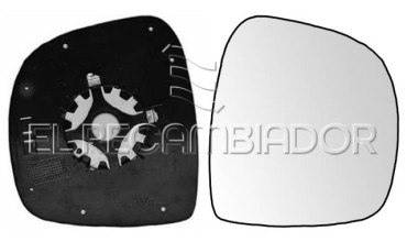 GLASS WITH SUPPORT Right side (passenger) MERCEDES VITO W639 (03-10) - 31508612
