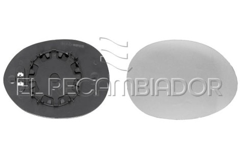 CRISTAL CON SOPORTE Lado derecho (acompañante) MINI (14-) Descapotable F57 - 31490202