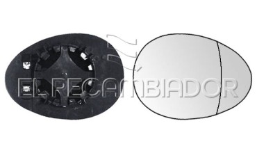 CRISTAL CON SOPORTE Lado derecho (acompañante) MINI CLUBMAN (06-14) R55 - 31375002