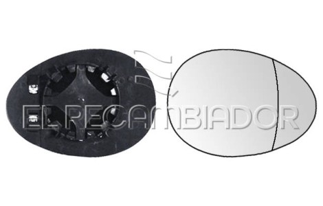 CRISTAL CON SOPORTE Lado derecho (acompañante) MINI CLUBMAN (06-14) R55 - 31375002