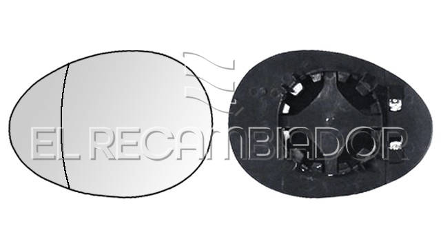 CRISTAL CON SOPORTE Lado izquierdo (conductor) MINI COUNTRYMAN (10-16) R60 - 31375001