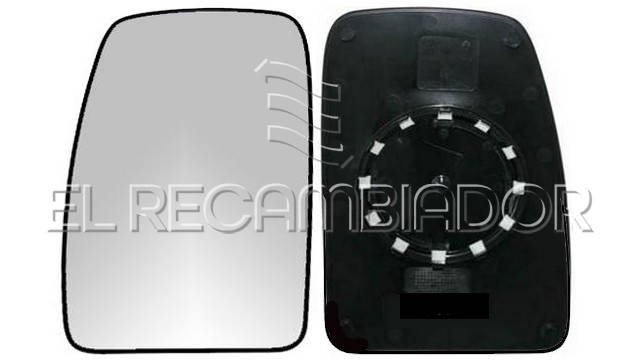 CRISTAL CON SOPORTE Lado izquierdo (conductor) NISSAN INTERSTAR (03-10) - 31809111