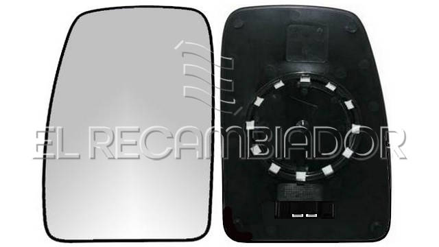 CRISTAL CON SOPORTE Lado izquierdo (conductor) NISSAN INTERSTAR (03-10) - 31809121