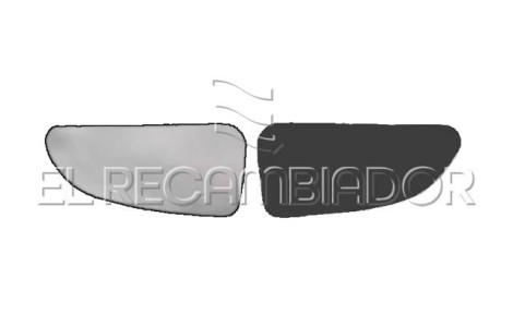 CRISTAL CON SOPORTE Lado izquierdo (conductor) NISSAN INTERSTAR (03-10) - 37809111