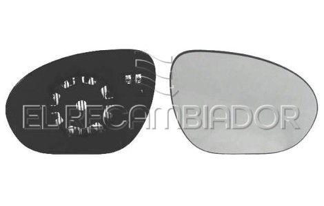 CRISTAL CON SOPORTE Lado derecho (acompañante) NISSAN JUKE (10-14) - 31227802