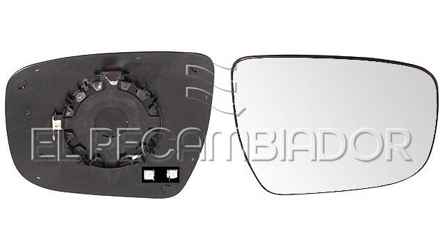 CRISTAL CON SOPORTE Lado derecho (acompañante) NISSAN JUKE (14-19) - 31227902