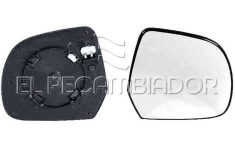 CRISTAL CON SOPORTE Lado derecho (acompañante) NISSAN MICRA (10-16) - 31389048