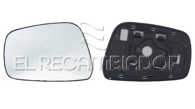CRISTAL CON SOPORTE Lado izquierdo (conductor) NISSAN NAVARA PICK-UP (04-07) - 31220901