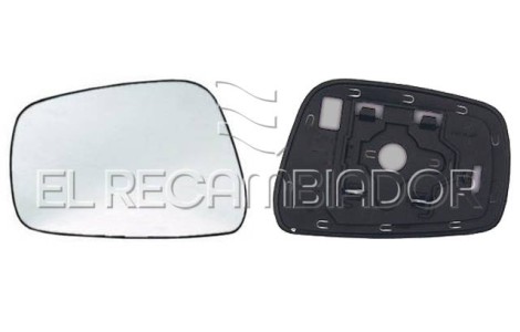 CRISTAL CON SOPORTE Lado izquierdo (conductor) NISSAN NAVARA PICK-UP (04-07) - 31220901