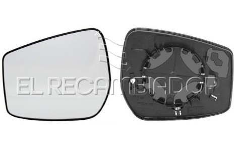 CRISTAL CON SOPORTE Lado izquierdo (conductor) NISSAN NOTE (13-) - 31224801