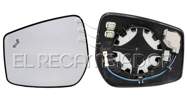 CRISTAL CON SOPORTE Lado izquierdo (conductor) NISSAN NOTE (13-) - 31224813 CRISTAL CON SOPORTE Lado izquierdo (conductor) NISSAN NOTE (13-) - 31224813
