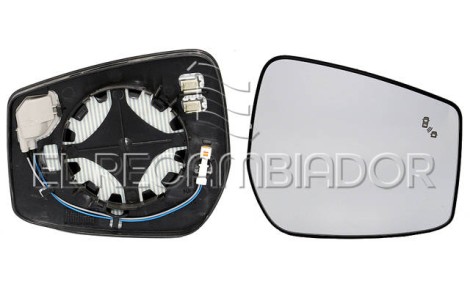 CRISTAL CON SOPORTE Lado derecho (acompañante) NISSAN NOTE (13-) - 31224814