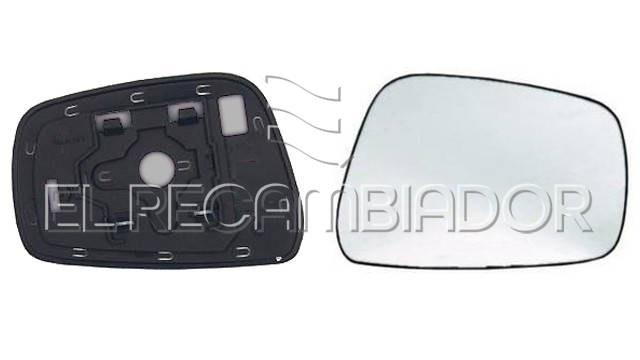 CRISTAL CON SOPORTE Lado derecho (acompañante) NISSAN PATHFINDER (05-07) - 31220902