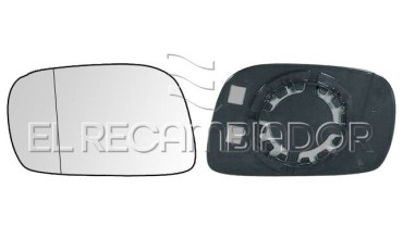 GLASS WITH SUPPORT Left side (driver) OPEL AGILA (00-08) - 31538043
