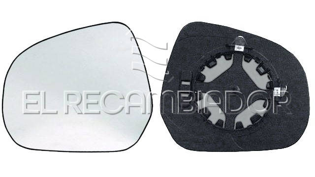 CRISTAL CON SOPORTE Lado izquierdo (conductor) OPEL AGILA (08-15) - 31238701