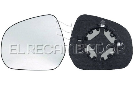 CRISTAL CON SOPORTE Lado izquierdo (conductor) OPEL AGILA (08-15) - 31238701