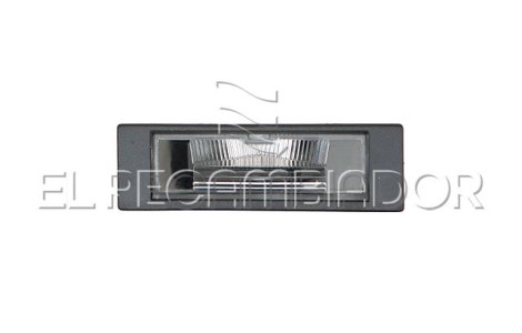 LUZ DE MATRICULA Lado izquierdo - Lado derecho (reversible) BMW Serie 6 E63 (04-10) - 17204519