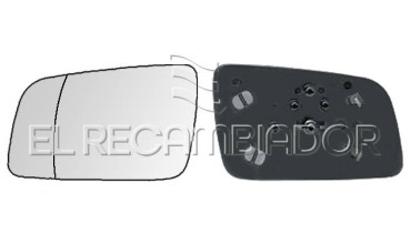 GLASS WITH SUPPORT Left side (driver) OPEL ASTRA G (98-04) - 31533231